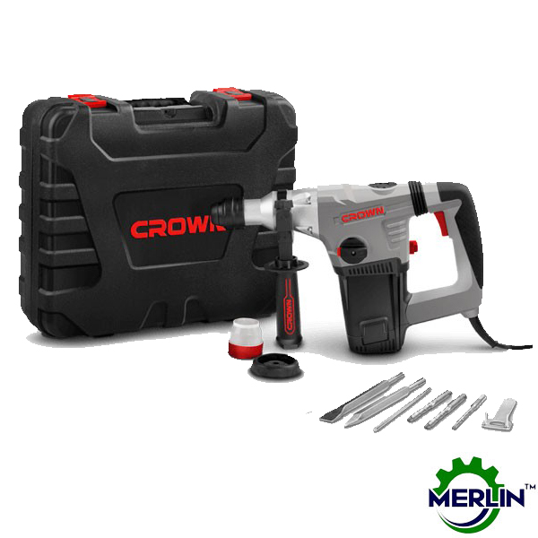 Crown 1050w Rotary Hammer Drill